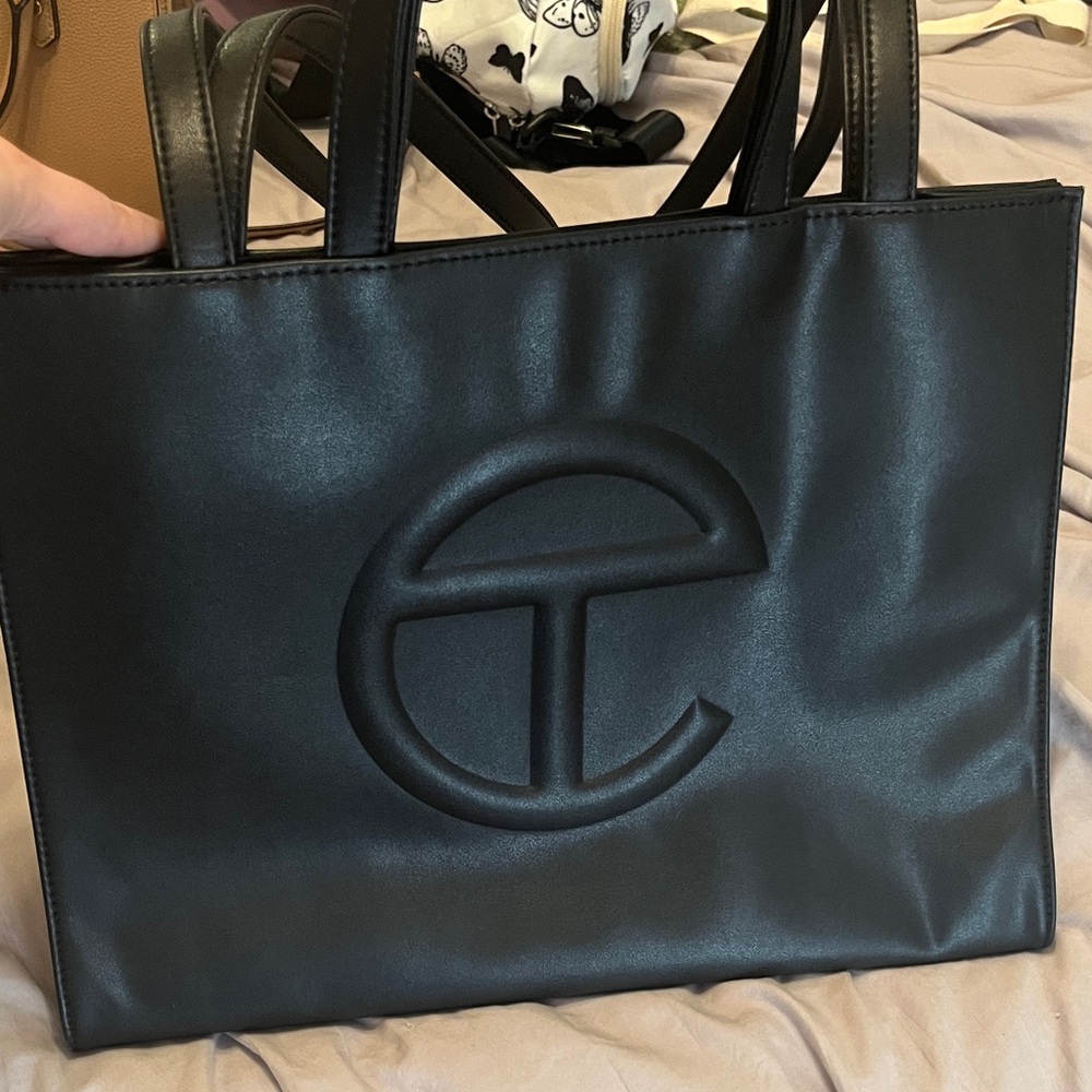 Telfar Classic Black Tote Bag